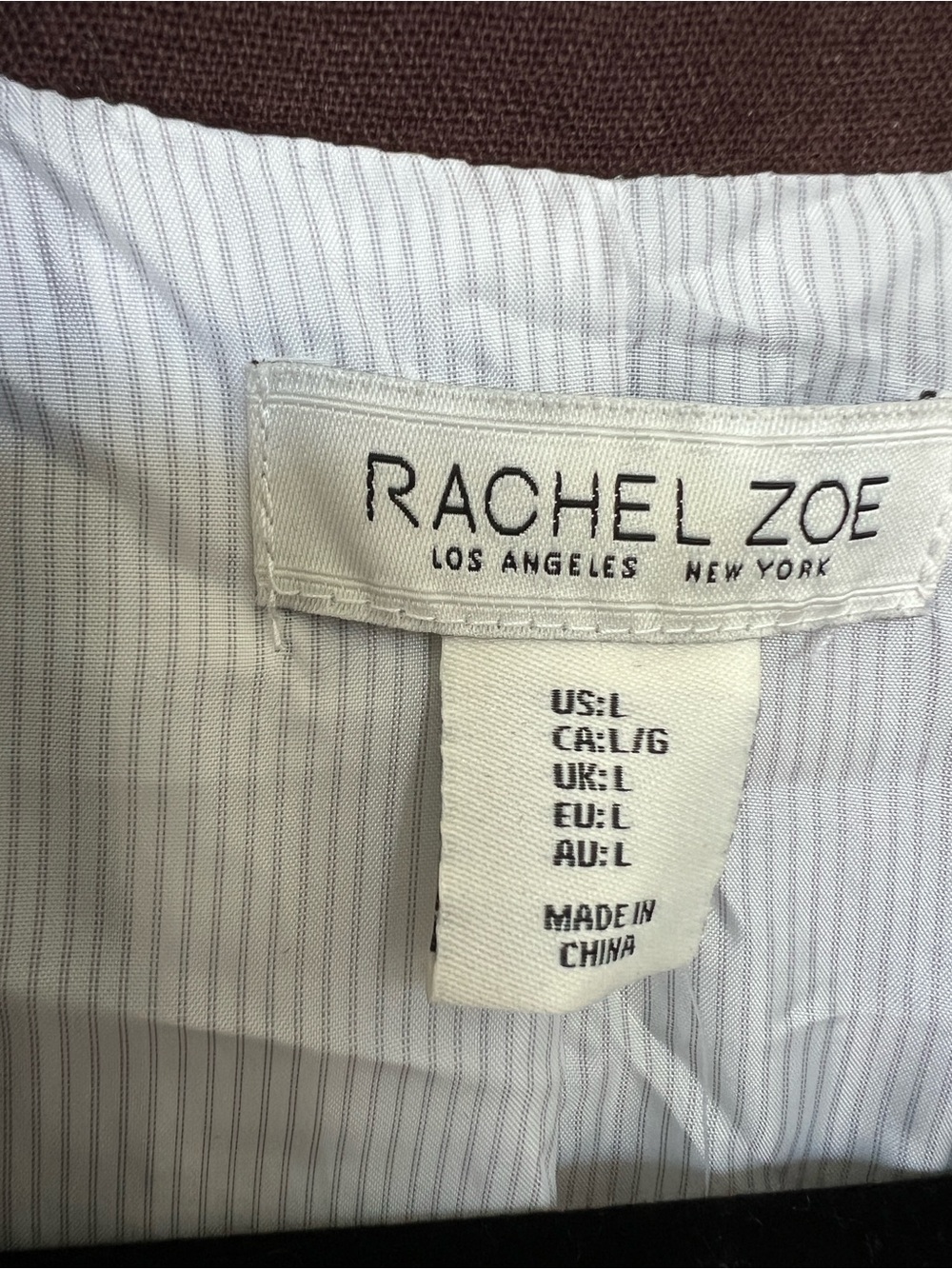 Rachel Zoe Women's Brown linen short Blazer/ jacket - Picture 3 of 5